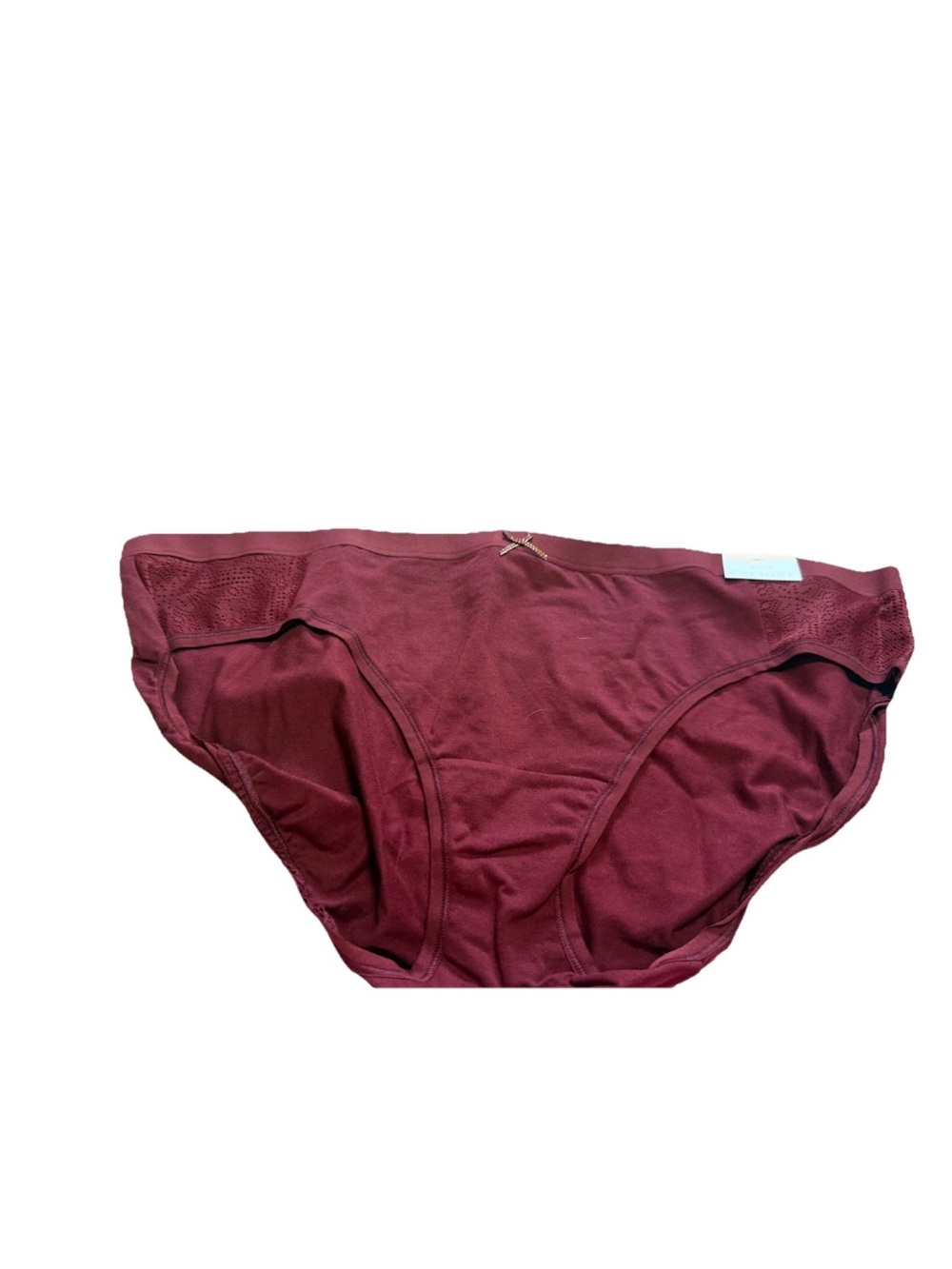 Cacique NWT Women’s Maroon Red Cotton Hipster Underwear! Size 10/12